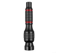 Poignée de tournevis, 101 mm en alliage d'aluminium, outil hexagonal 6,35 mm, poignée antidérapante à 360°, avec 20 embouts et tige d'extension, tournevis magnétique pour Phillips pour Torx à fente