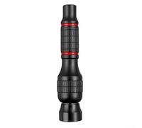 Poignée de tournevis en alliage d'aluminium 6,35 mm, tournevis hexagonal, poignée antidérapante, pour Torx, pour Phillips, embouts à fente, bricolage et utilisation professionnelle (type a)