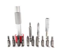 Poignée de tournevis en aluminium et ensemble d'outils pour réparations et perçages Outil d'entretien de réparation de perceuse manuelle