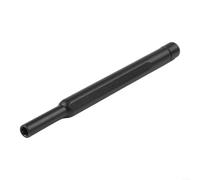 Poignée de tournevis magnétique en alliage d'aluminium avec capuchon rotatif à 360°, porte-embout de précision ergonomique pour réparation de téléphone et ordinateur, noir (A)