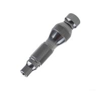 Poignée de tournevis manuelle, porte-embout magnétique en alliage d'aluminium, poignée à cliquet pour embouts hexagonaux de 6,35 mm à changement rapide, mini outil d'électricien