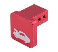 Poignée de Traction de Déverrouillage de Capot, Kit de Réparation D'ouverture de Poignée de Loquet de Déverrouillage de Capot pour CRV Ridgeline (Rouge)