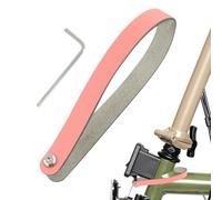 Poignée de traction de vélo, poche amovible, anneau de tirage facile à dégagement rapide, anneau de cadre de tige anti-rayures pour une adaptabilité stable, extension rapide, guidon pliable pour