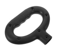Poignée de Traction Télescopique Pliante, Prise Ergonomique Noire | Design Rétractable à Pousser ou Tirer, Plastique Renforcé et Métal, pour Poussettes, Diables, Pique-niques