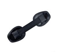 Poignée de transport gonflable en PVC pour kayak, canoë, sangle de siège fixe pour une prise en main sûre et une stabilité sur divers bateaux gonflables (noir)