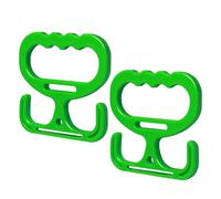 Poignée de transport pour sacs à provisions, outil de poignée réutilisable en 2 parties pour sacs lourds, support portable ergonomique pour un transport confortable, support solide pour sac à