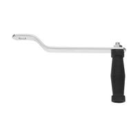 Poignée de Treuil pour Bateau et Remorque, Manivelle Noire Zinguée | Résistante aux Chocs, Prise Ergonomique, Réduit la Fatigue, Installation Simple, pour Treuil de Navire