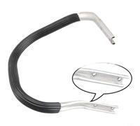 Poignée de tronçonneuse renforcée en aluminium pour modèles 45/52/58, poignée de rechange ergonomique avec fonction avant et arrière, équipement forestier robuste en noir (poignée manuelle)