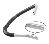 Poignée de tronçonneuse renforcée en aluminium pour modèles 45/52/58, poignée de rechange ergonomique avec fonction avant/arrière, équipement forestier robuste en noir (anti-poignée)