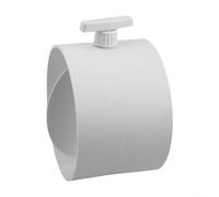 Poignée de vanne, contrôle du volume d'air en plastique for conduits CVC, registre commutation rond manuel avec réglage à 90°, épaisseur 5 mm for un matériau durability, conception étanche l'air pour