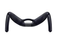 Poignée De Vélo De Piste En Fibre De Carbone: Sprint Match, Contre-la-montre, Fixe, Noir Mat, 31,8mm(350MM)