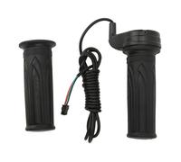 Poignée de vélo électrique universelle à rotation complète, poignée d'accélérateur pour guidon de 22 mm, scooter, noir