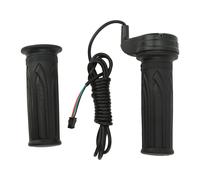 Poignée de vélo électrique universelle, poignée d'accélérateur à torsion complète pour guidon de 22mm, Scooters, noir