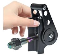 Poignée de vélo en alliage d'aluminium Robinet à dégagement rapide Boucle C pour (Noir)