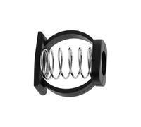 Poignée de vélo en plastique de qualité supérieure - Charnière de serrage - Boucles à ressort pour garantir stabilité et sécurité - Charnière à ressort pour vélo