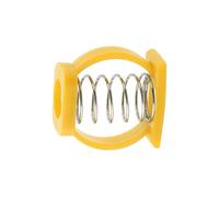 Poignée de vélo en plastique de qualité supérieure - Charnière de serrage - Boucles à ressort pour garantir stabilité et sécurité - Charnière à ressort pour vélo