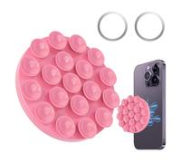 Poignée De Ventouse Pour Téléphone Portable,Support Magnétique Adhésif Smartphone | Support pour Téléphone de Miroir et Douche - Pour Miroirs De Dressing Vitre Réfrigérateurs Carreaux De Céramique Con