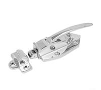 Poignée de verrouillage en acier inoxydable 304 pour réfrigérateur compatible avec refroidisseur de porte encastré 143 x quadruple et 3 cm Argenté - Portes