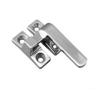 Poignée de verrouillage en acier inoxydable, poignée de fenêtre de rechange pour main droite et gauche, poignée de verrouillage à levier pour volet battant (petite droite)