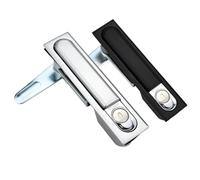 Poignée de verrouillage for armoire industrielle, réseau de communication et d'information, équipement de test, serrure extérieure, 1 pièce(Black)