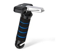 Poignée de Voiture pour Personnes Âgées, Aide Mobilité Réduite, Poignée d’Aide à la Mobilité Multifonction avec Lampe et Marteau Brise-Vitres, Assistance pour Monter et Sortir de la Voiture