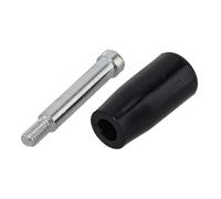 Poignée de volant tournante, avec tige filetée mâle pour machines-outils, manivelle à bouton M6/M8/M10 pour fraiseuse, tour et équipement de meulage (M6 x 40)