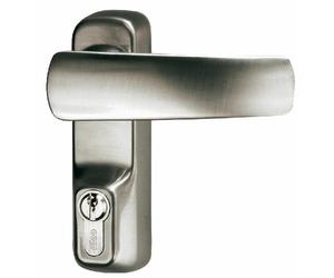 Poignée débrayable anti-vandalisme pour serrure antipanique Idea inox ISEO CITY