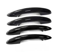 Poignée Décorative Auto Compatible Avec BMW Pour Mini Pour F55 5-Door Pour Hatchback 2015-2019 Couvercle Poignée Porte 4 Pièces Extérieures Automobiles Brillantes Garnitures Noires