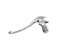 Poignée d'embrayage 7/8 "22mm Gauche Droite Moto Frein Embrayage Pompe Ch&Rome Argent Disque Hydraulique Frein Maître-Cylindre Frein Embrayage Levier