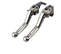 Poignée d'embrayage Accessoires Moto, Poignées De Levier De Frein Et d'embrayage Courtes pour VTX1300 2003 2004 2005 2006 2007 2008, Protecteur De Levier De Frein