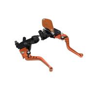 Poignée d'embrayage Levier De Frein Et d'embrayage Hydraulique Double pour Moto, 7/8 Pouces, Maître-Cylindre, Levier De Réservoir Adapté À 50cc-300cc, Protecteur De Poignée
