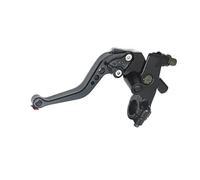 Poignée d'embrayage Levier De Frein Et d'embrayage Hydraulique Double pour Moto, 7/8 Pouces, Maître-Cylindre, Levier De Réservoir Adapté À 50cc-300cc, Protecteur De Poignée