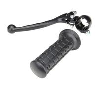 Poignée d'embrayage modèle bloc noir / levier métal noir / armature noir pour cyclomoteur Tomos Hercules