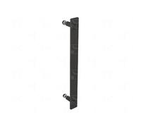 Poignée demi bâton Roc Design - 356 mm - Noir - MANTION SAS - D-10B