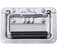 Adam Hall Poignée d'enceinte 34082 130 x 75 mm encastrée à ressort 8 mm de profondeur