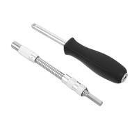 Poignée D'entraînement de Douille 1/4 Pouces en Acier Chrome Vanadium | Rallonge Flexible, Transmission de Couple Fiable, Réduit la Fatigue du Poignet, pour Ateliers Auto et Maison