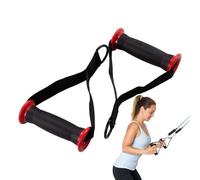 Poignée d'entraînement en force - Anneau de puissance en sangle, sangle de poignée en mousse, exercice de charge | Structure d'assemblage de soutien à haute Tension, aide à la remise en forme des musc