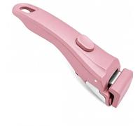 Poignée Détachable pour Casserole et Poêle, Compatible avec Tefal, Manche Amovible Antidérapant Résistant à la Chaleur jusqu’à 250°C, Support 10kg, Poignée Universelle pour Ustensiles de Cuisine(Rose)