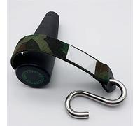 Poignée d'exercice de bras fer, exercice poignet en forme cône, clé à poignée solide, antidérapante avec ceinture nylon for l'entraînement au crochet, triceps et biceps