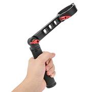 Poignée d'harnais, poignée de stabilisation en Alliage d'aluminium, poignée de stabilisation avec Coussin en Caoutchouc, pour la Grue 2S (Noir)