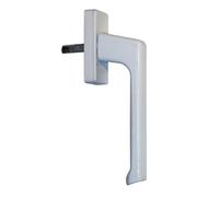 Poignée DIRIGENT carré 7 x 29 mm à tige finition argent FERCO 6-28072-29-0-22