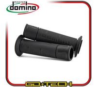 Poignée Domino A450 Moto Scooter Routiers Anthracite Noir On Road Racing Percé