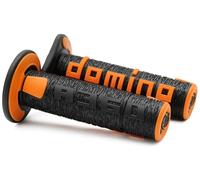 Poignée Domino Orange et Noire Off Road A360 pour Moto A36041C4045A7-0 Neuf