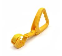 Poignée d'outils pour économiser le dos - Pelles à neige et outils de jardin - Poignée ergonomique pour économiser du travail - Poignée de râteau (jaune, 32-35 mm)