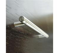 Poignée droite-Inox-L200mm ESTAMP