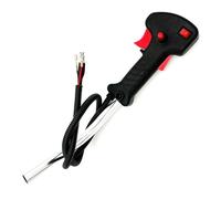 Poignée droite manuelle avec interrupteur d'accélérateur,assemblage pour débroussailleuse Jane,tondeuse enge