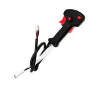 Poignée droite manuelle avec interrupteur d'accélérateur for débroussailleuse à essence