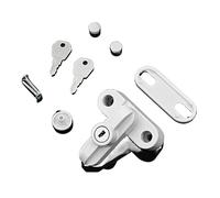 Poignée Droite Universelle, Serrure de Ceinture fenêtre Remplacement en Alliage d'aluminium avec clé Multicolore(A)