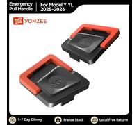 Poignée d'urgence SOS pour porte arrière YZ pour Tesla Model 3 Y YL Highland Juniper 2024-2026 Premium/Performance, anti-casse, accessoires intérieurs de voiture