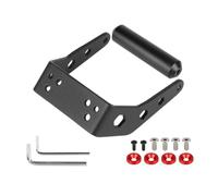 Poignée en aluminium Applicable à MINIMOTOR Speedway 4 SPEEDWAY 5 scooter électrique modifié poignée pièces de rechange (Rouge)